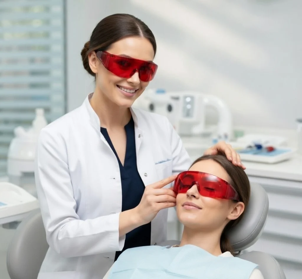 Teeth Whitening Safety Glasses